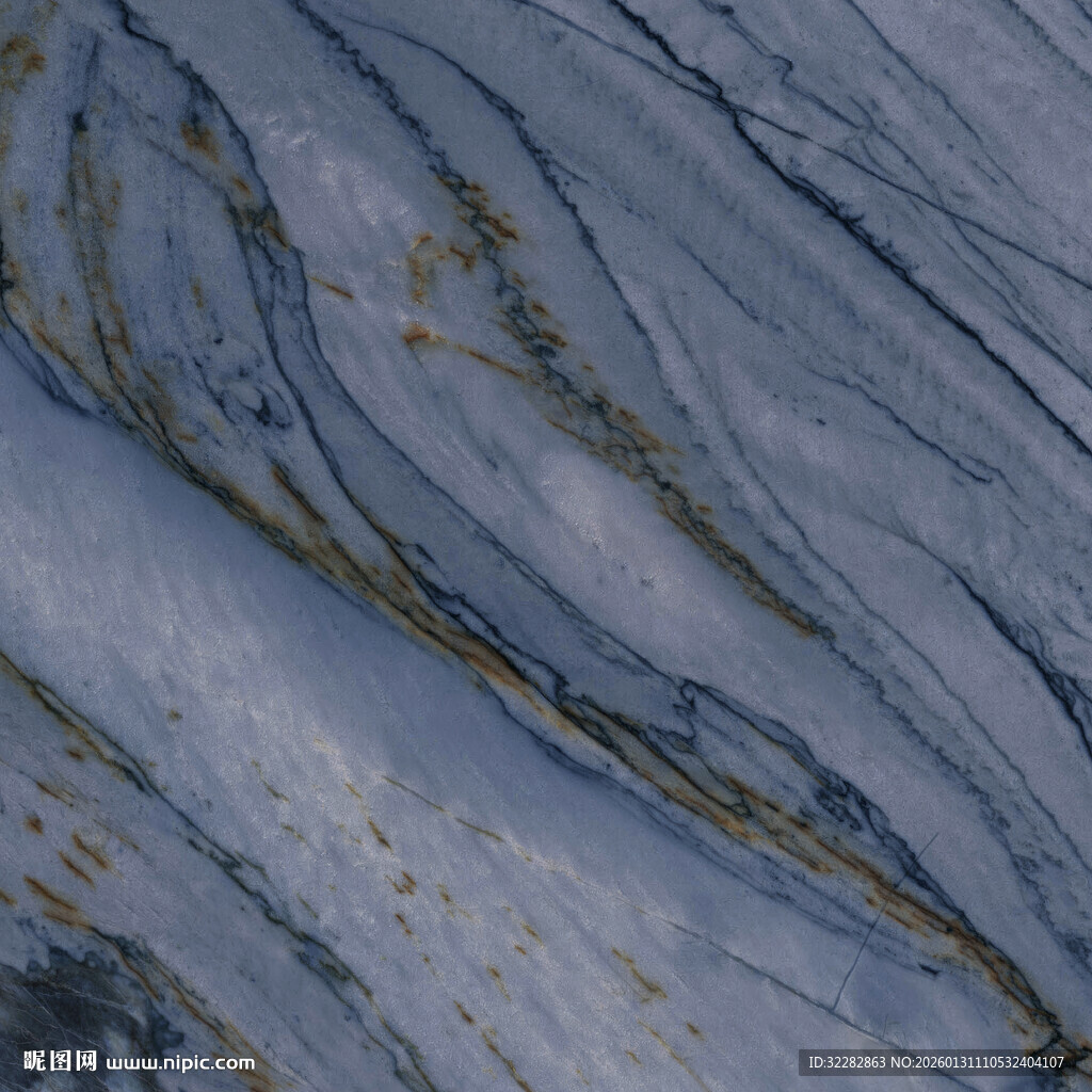 蓝色 奢华质感石纹 简约大图 