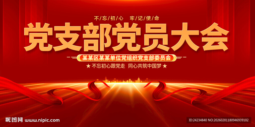 党支部党员大会