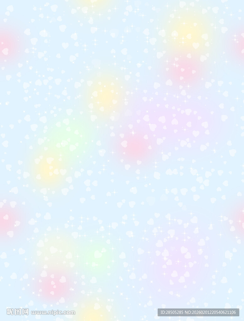 梦幻多彩波点背景图