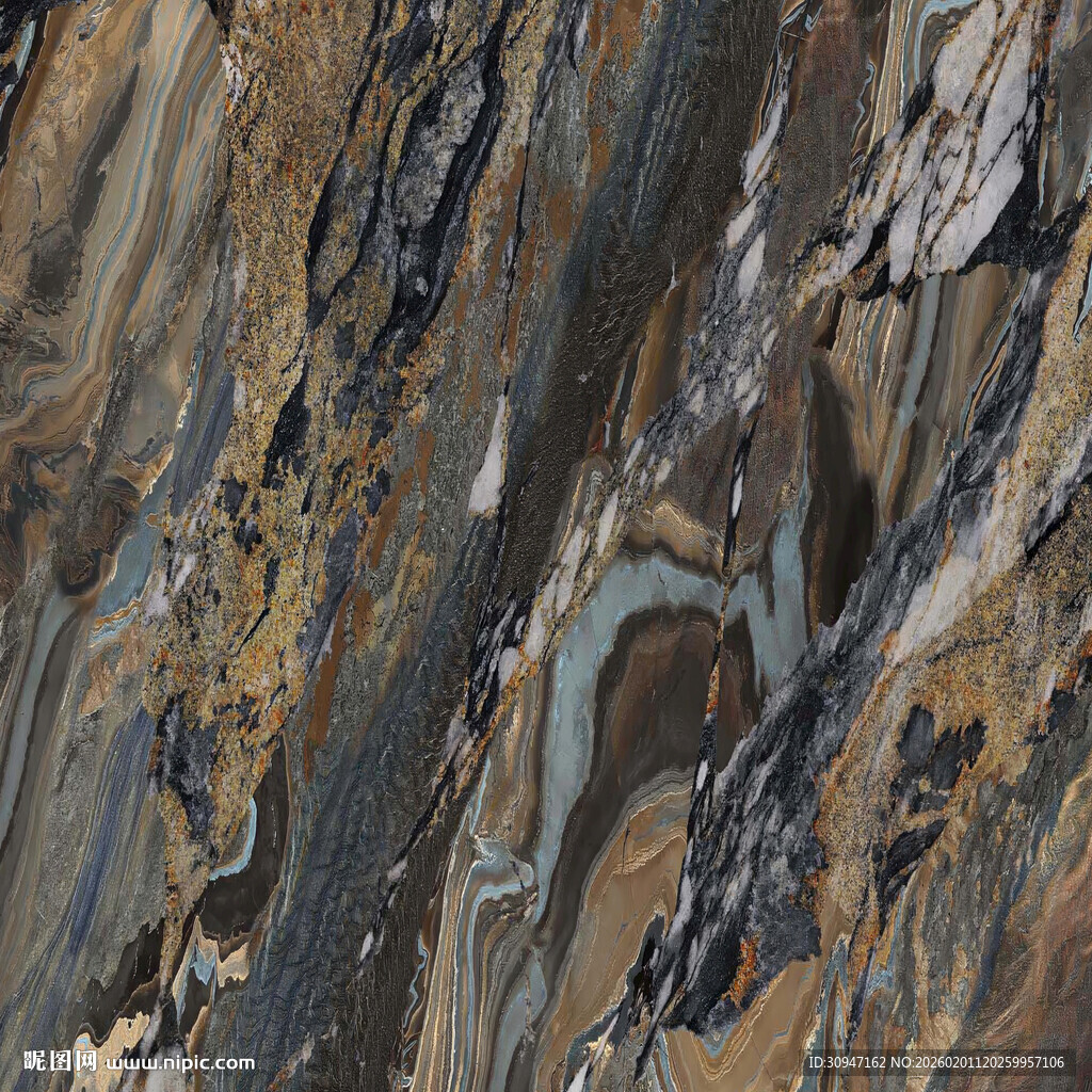 别墅 轻奢简约石纹 高清新图 