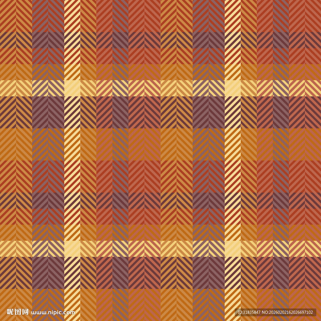 复古格子图案背景