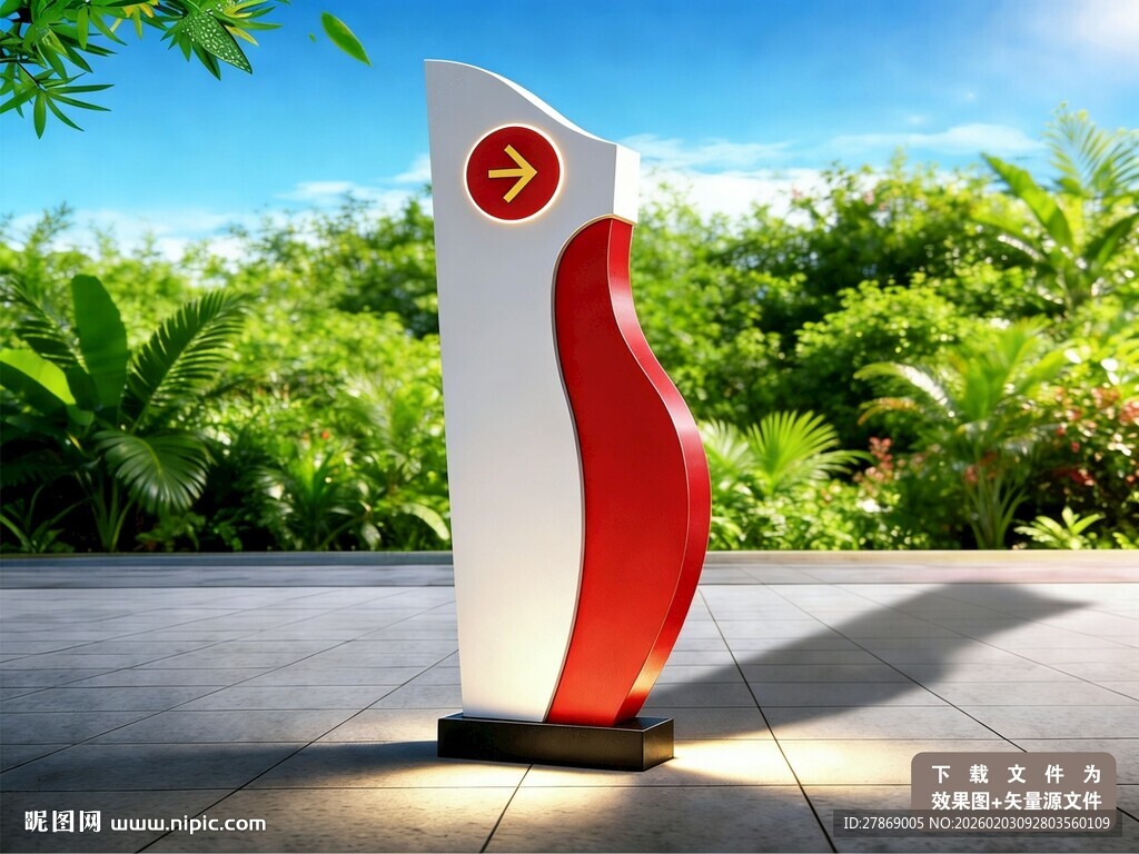 党建公园广场精神堡垒