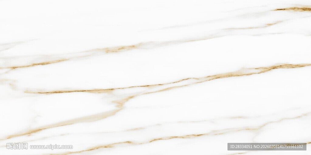 金色纹理白色大理石