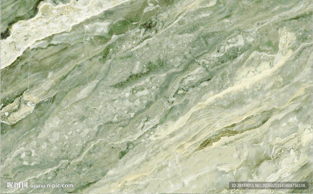 浅绿色大理石纹理图案