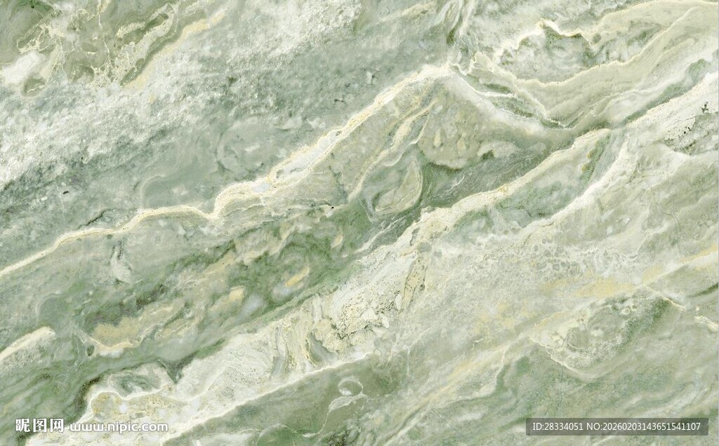 浅绿色纹理大理石材质