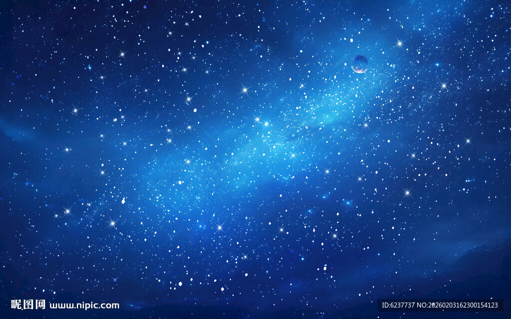 璀璨宇宙星空软膜背景