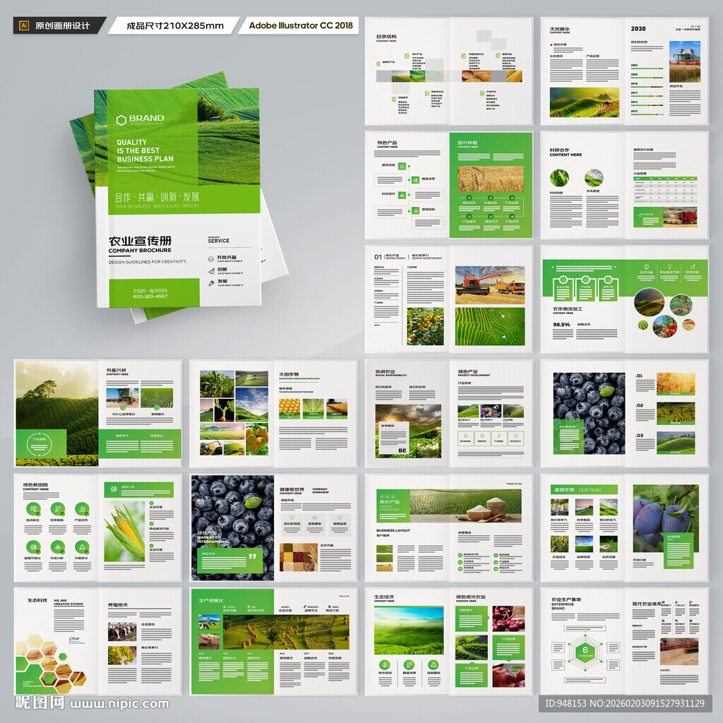 农产品画册