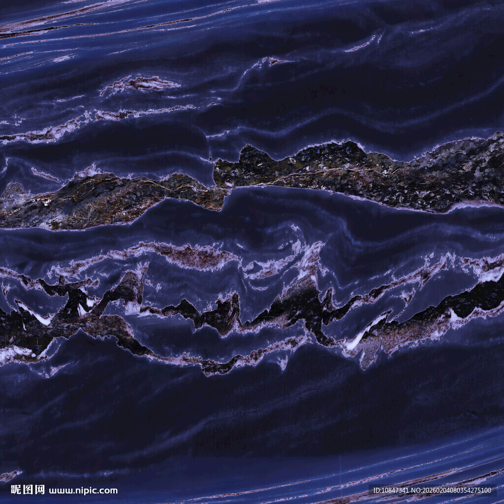 深蓝 现代高端石纹 高清大图 