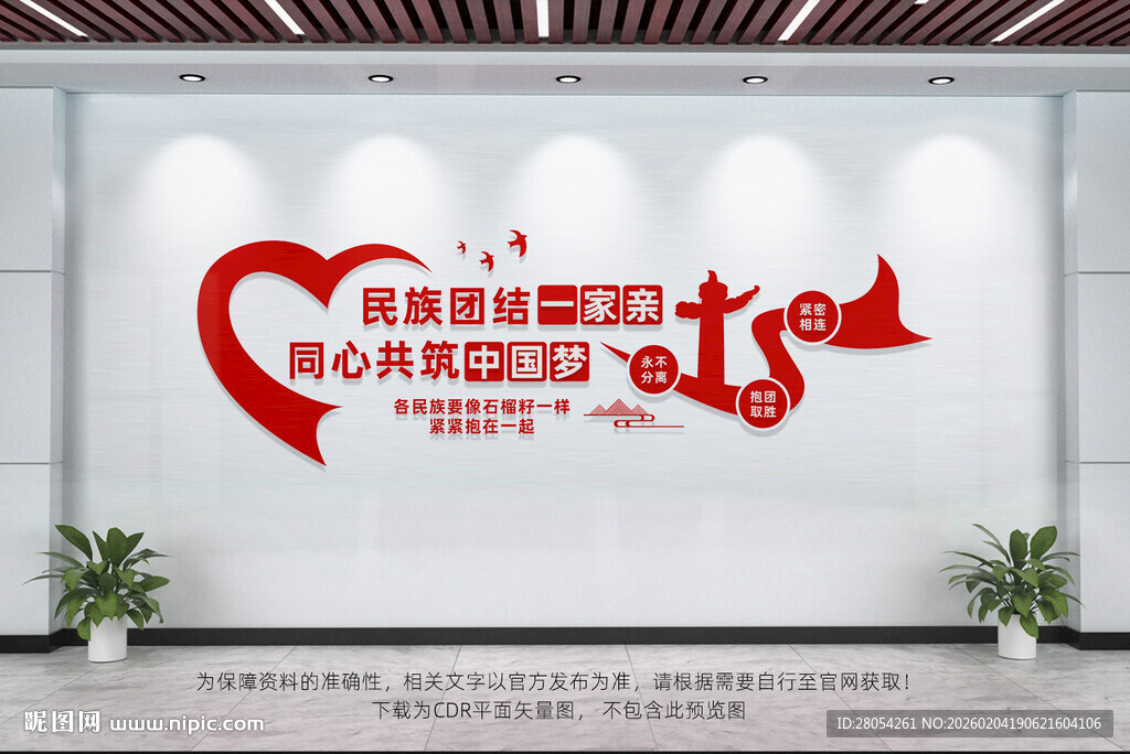 民族团结文化墙