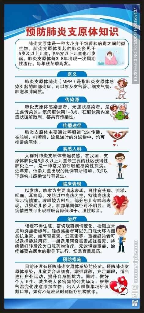 健康教育知识展架