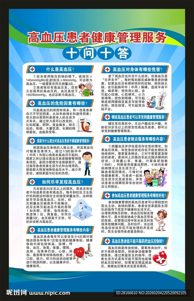 高血压日海报