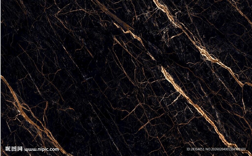 黑金大理石纹理