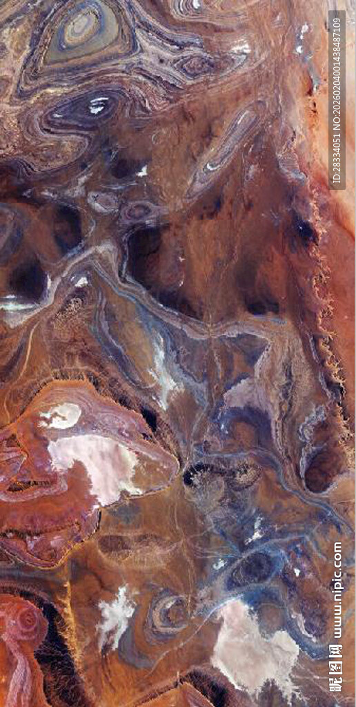 红褐色岩石纹理