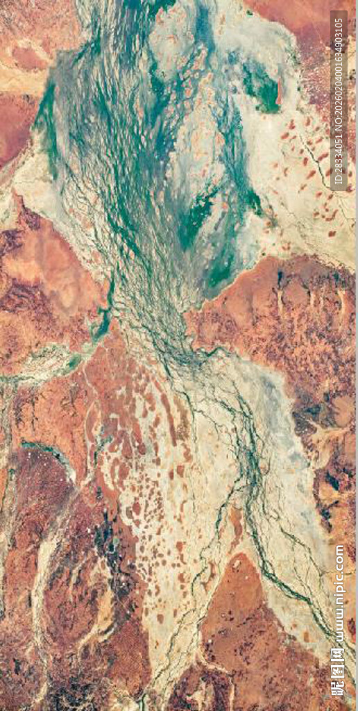 彩色岩石纹理大理石