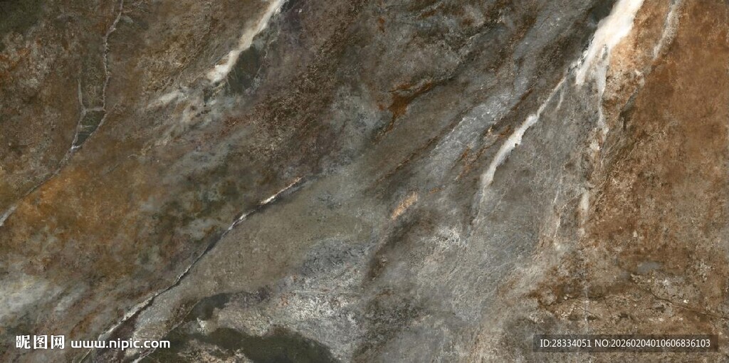 黄褐色大理石石纹