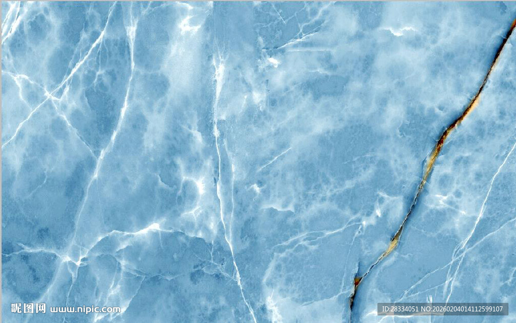 蓝色大理石石纹