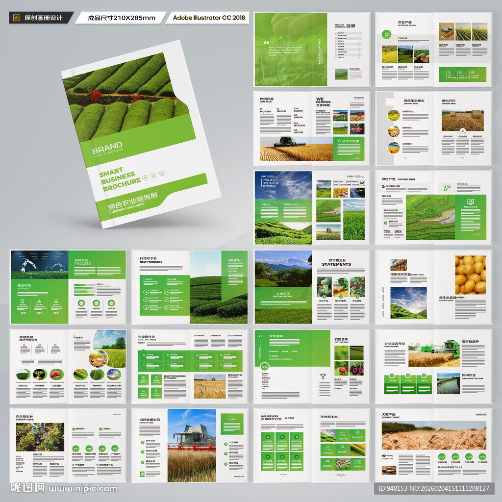 农产品宣传册