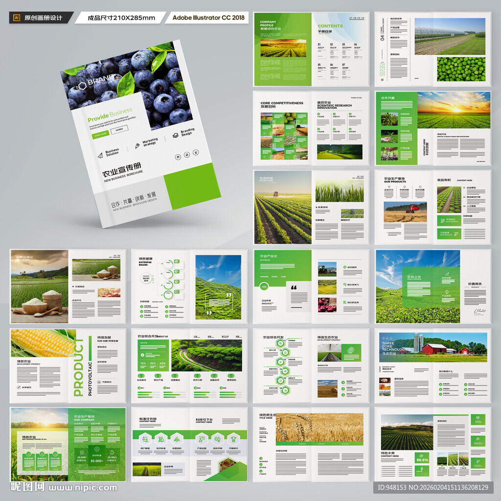 农业宣传册