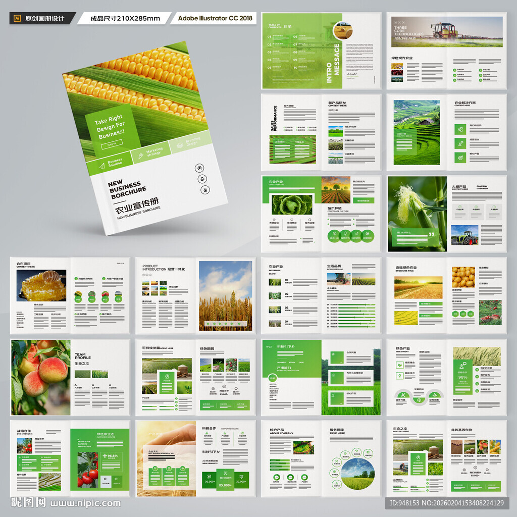 农产品画册