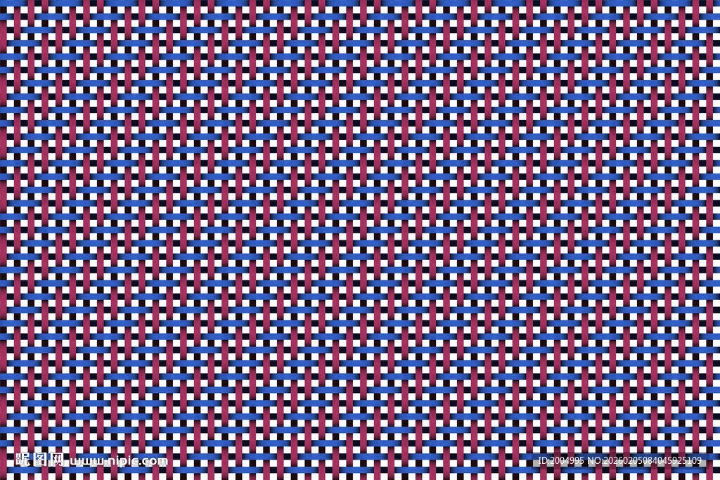 红蓝格子纹理