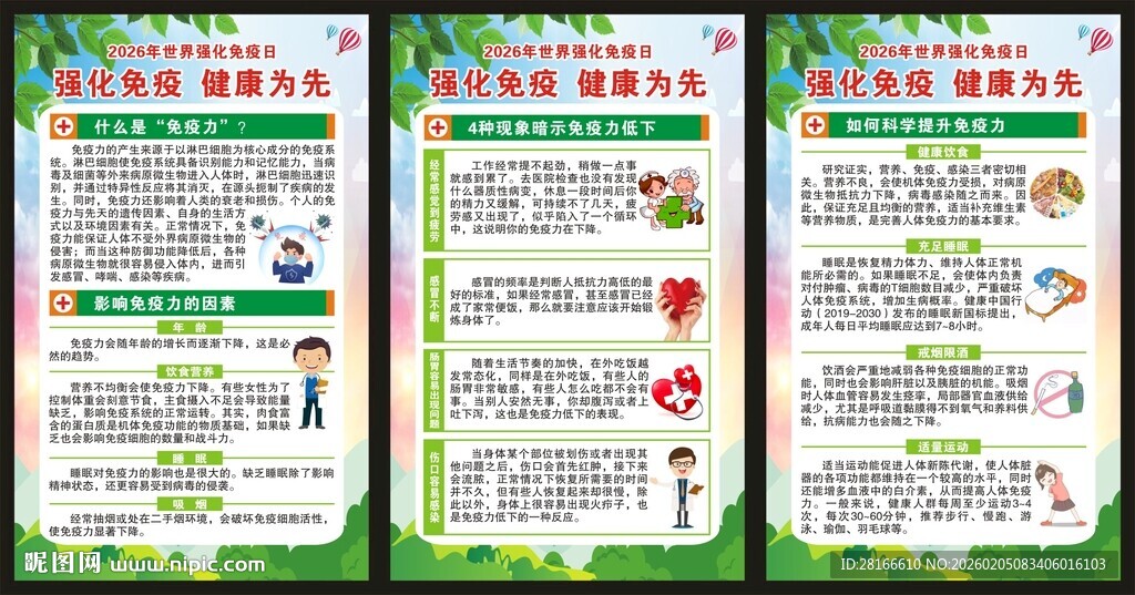 健康教育知识展板