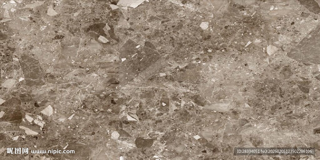 浅棕色纹理石材表面