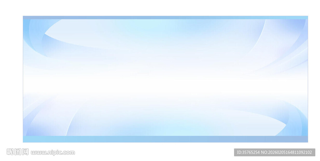 谈蓝色渐变背景简约展板浅色