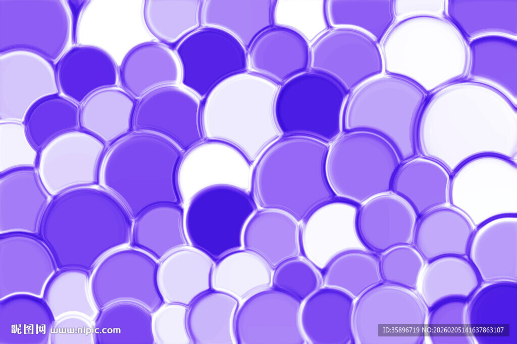 紫色渐变圆形图案背景