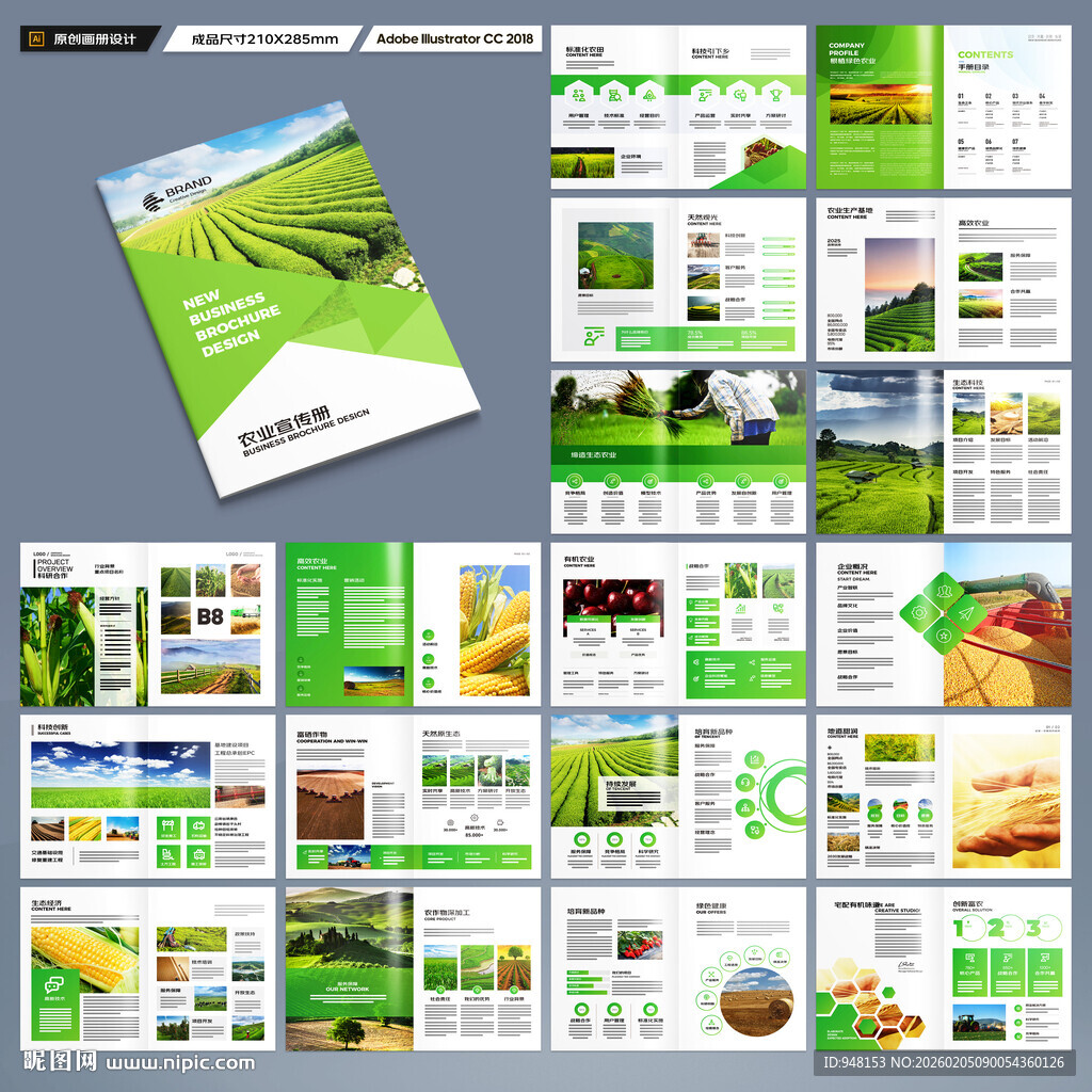 农业科技画册