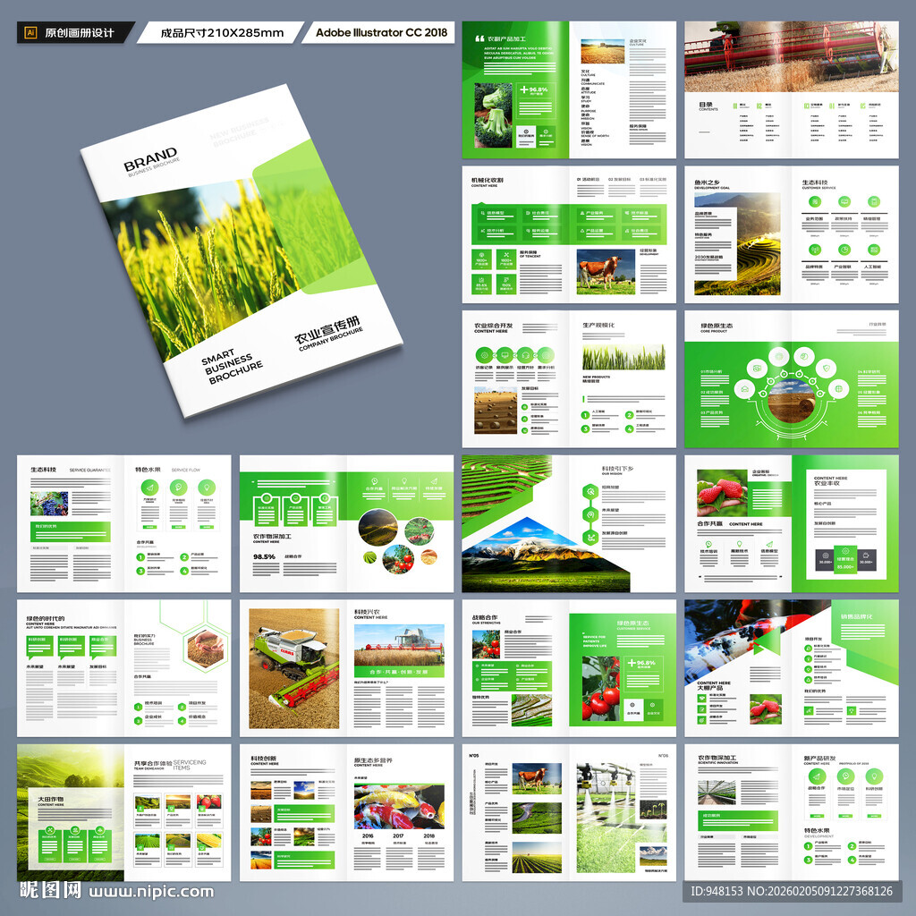 农业科技画册