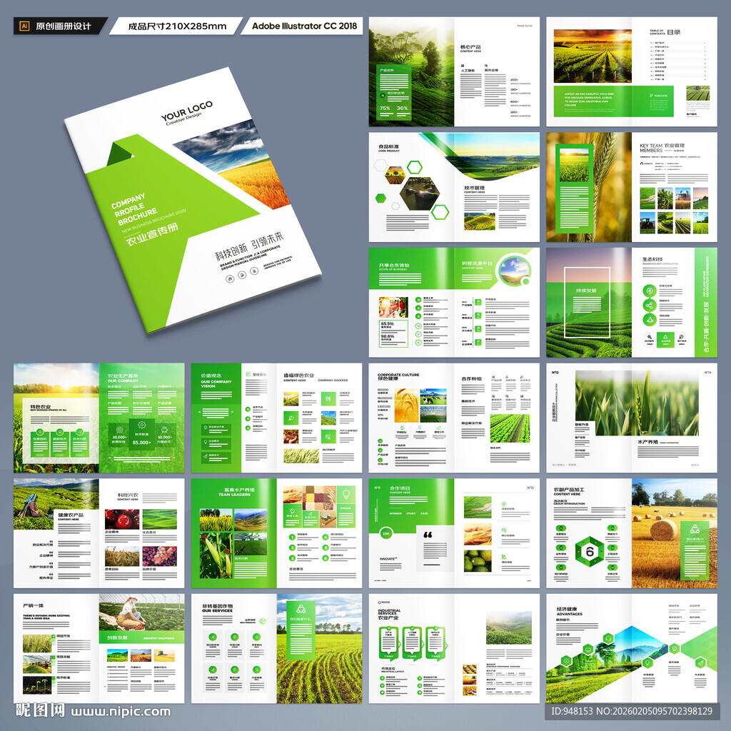 农业科技画册