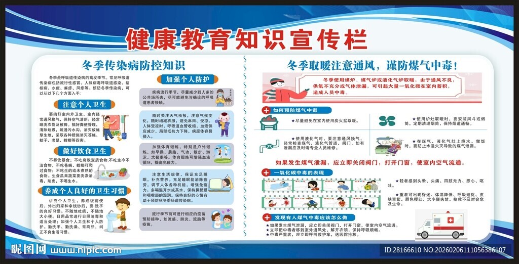 健康教育知识宣传栏