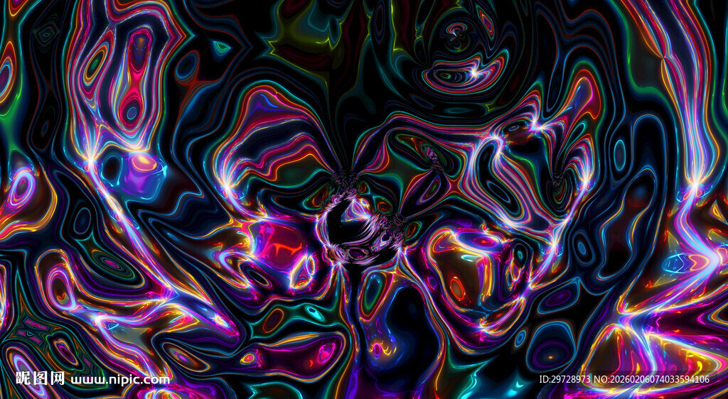 ktv酒吧炫酷装饰画