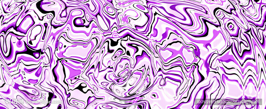 紫色抽象流体纹理图案