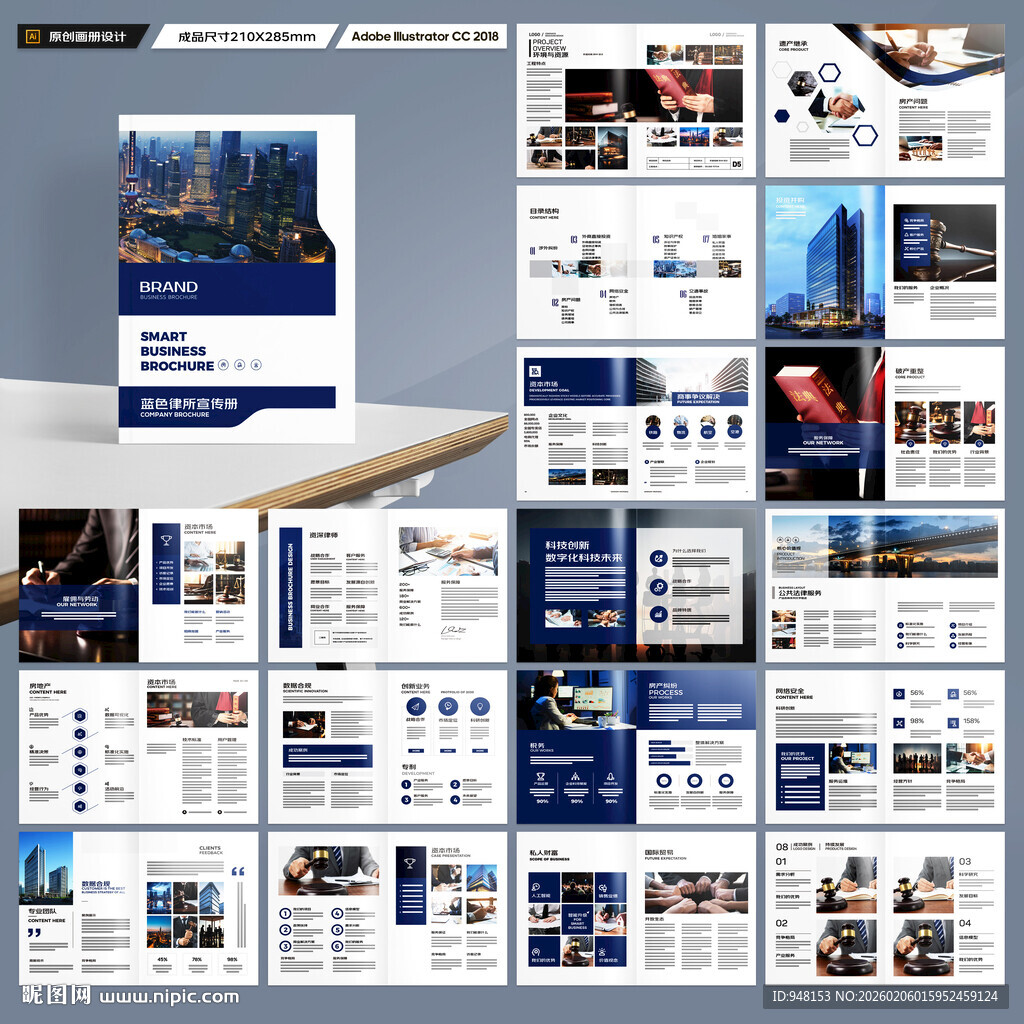 大气律师事务所画册