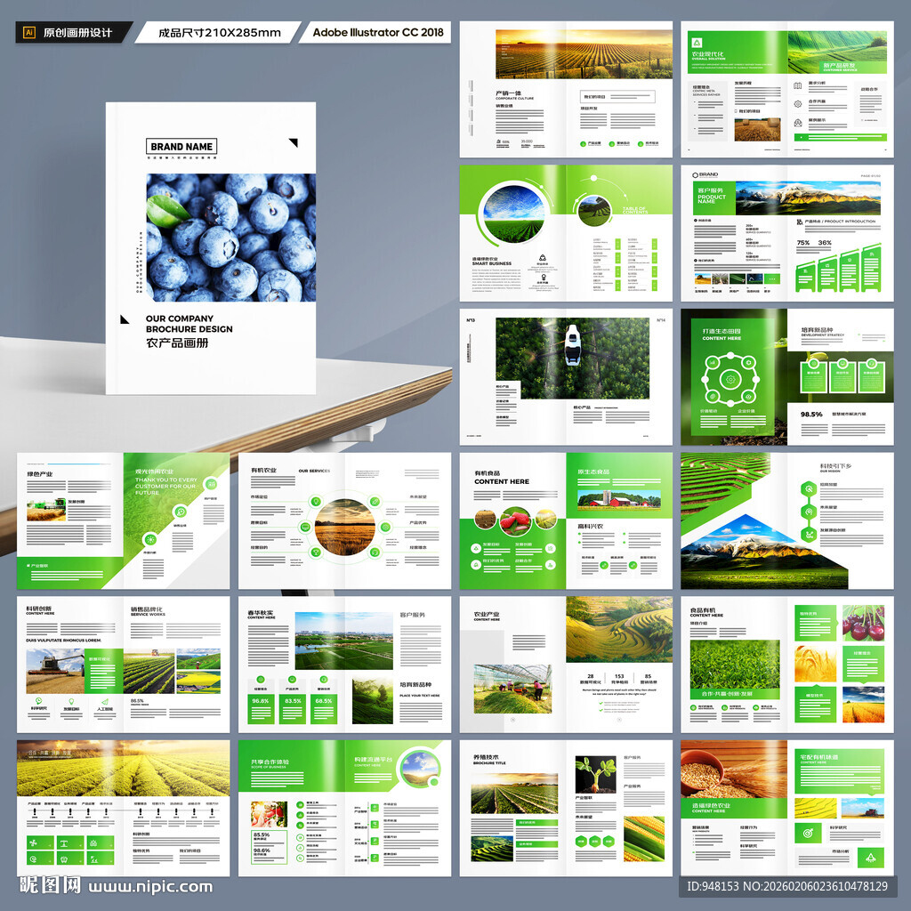 农产品画册