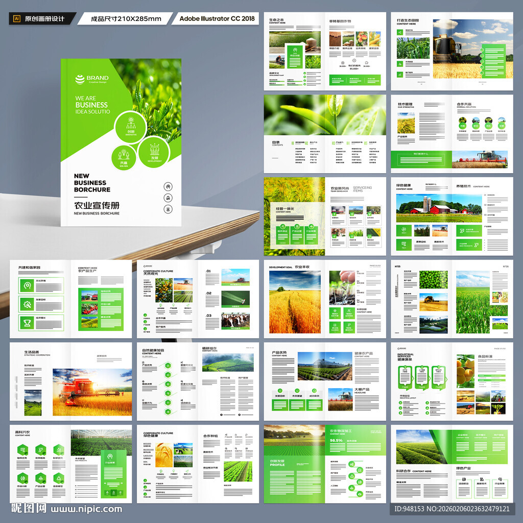 农业科技画册