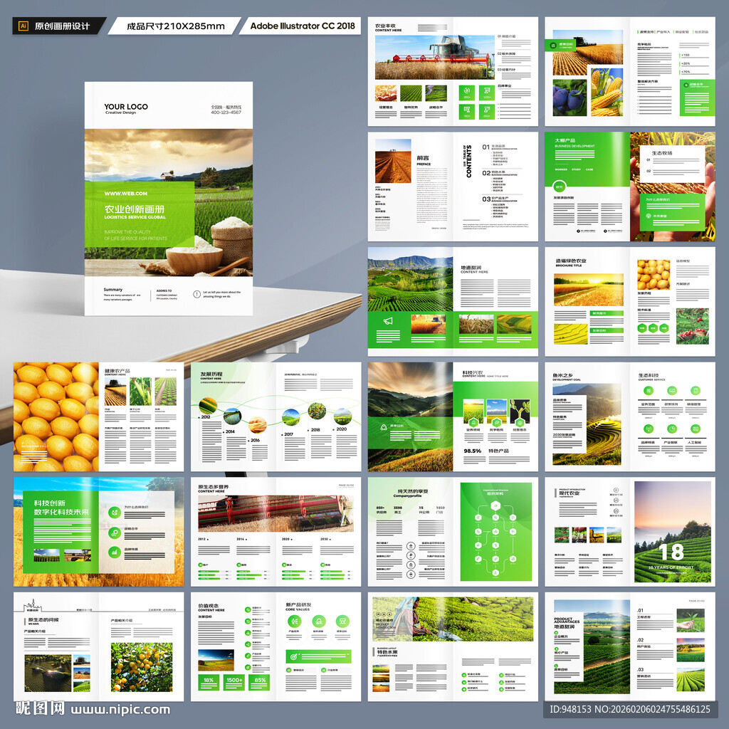 农产品宣传册