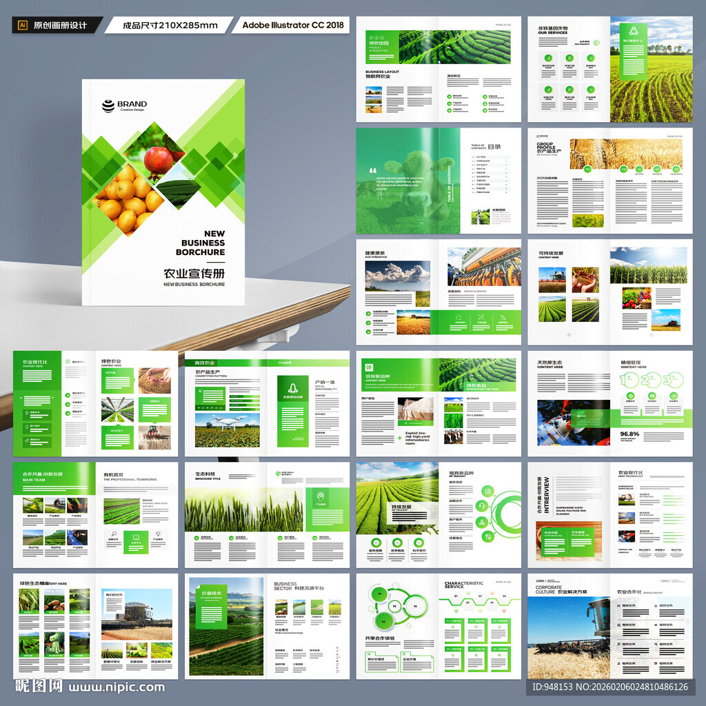 农业科技画册