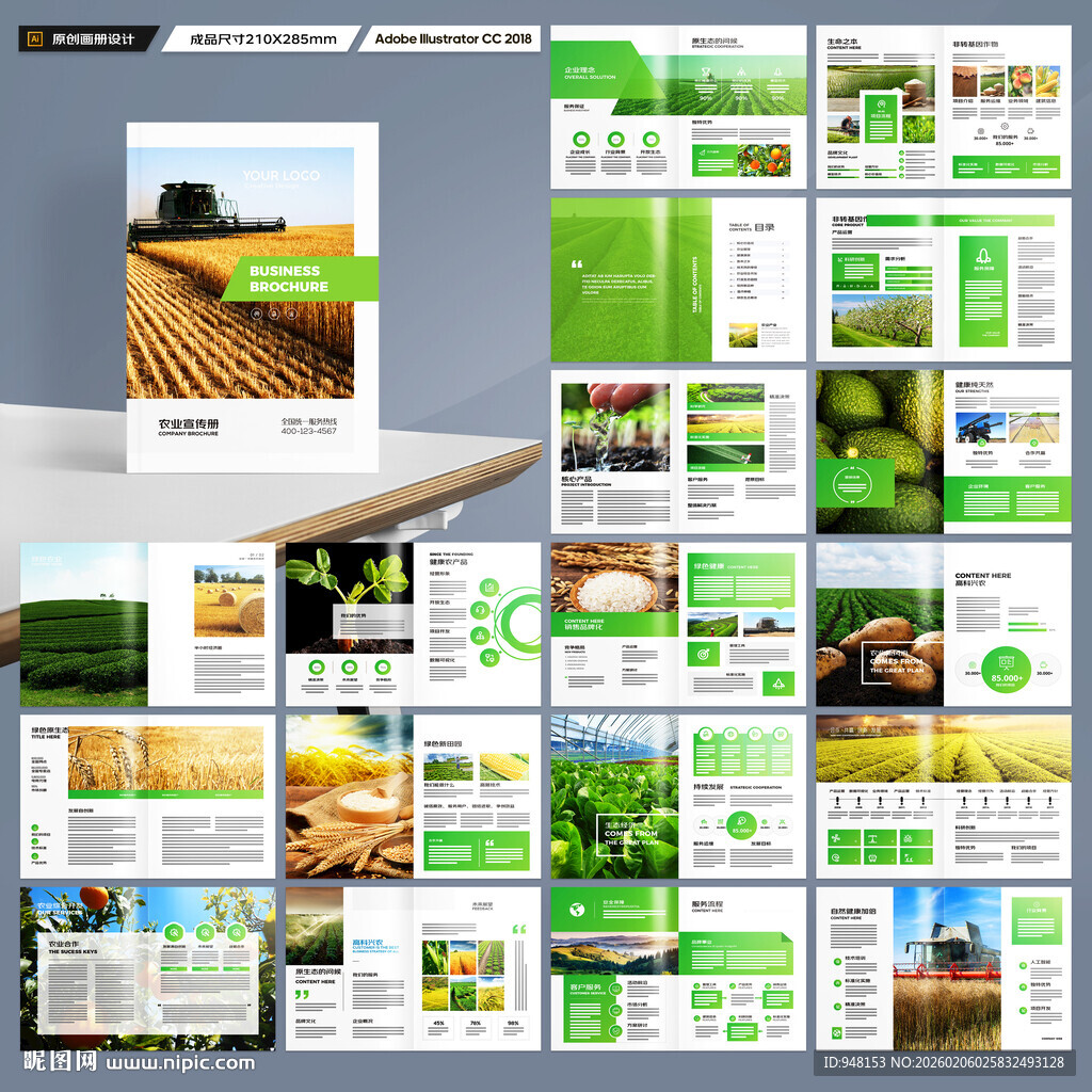 农产品画册