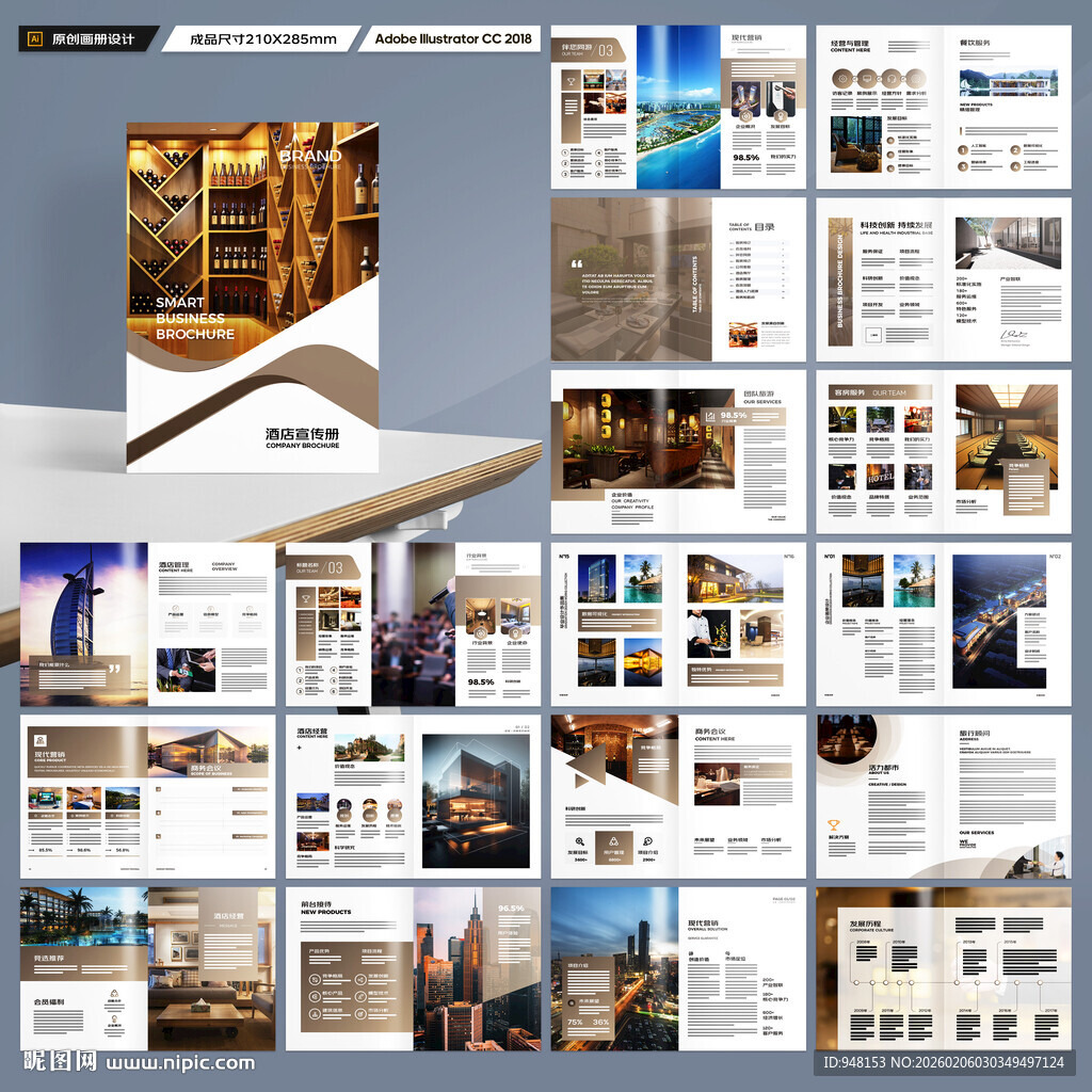 酒店招商画册
