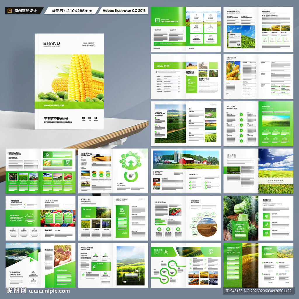 农业科技画册