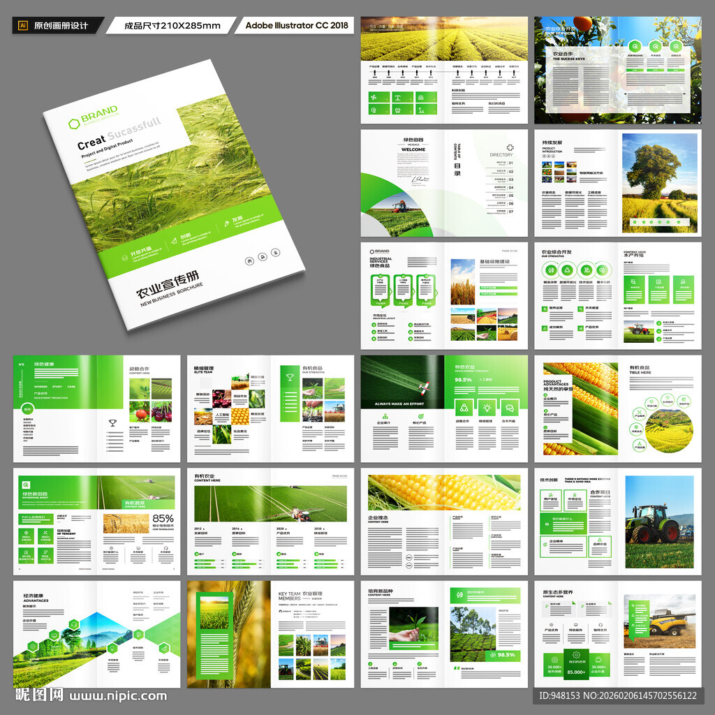 农产品画册