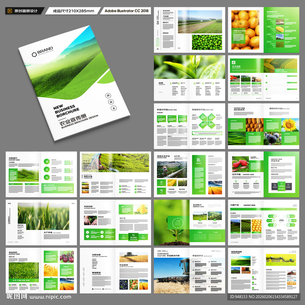 农产品画册