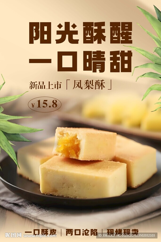 凤梨酥海报