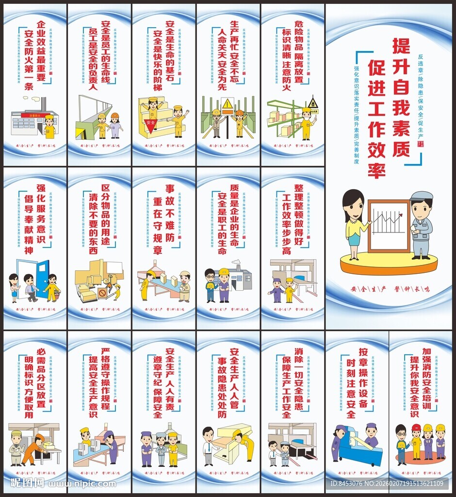 安全生产展板