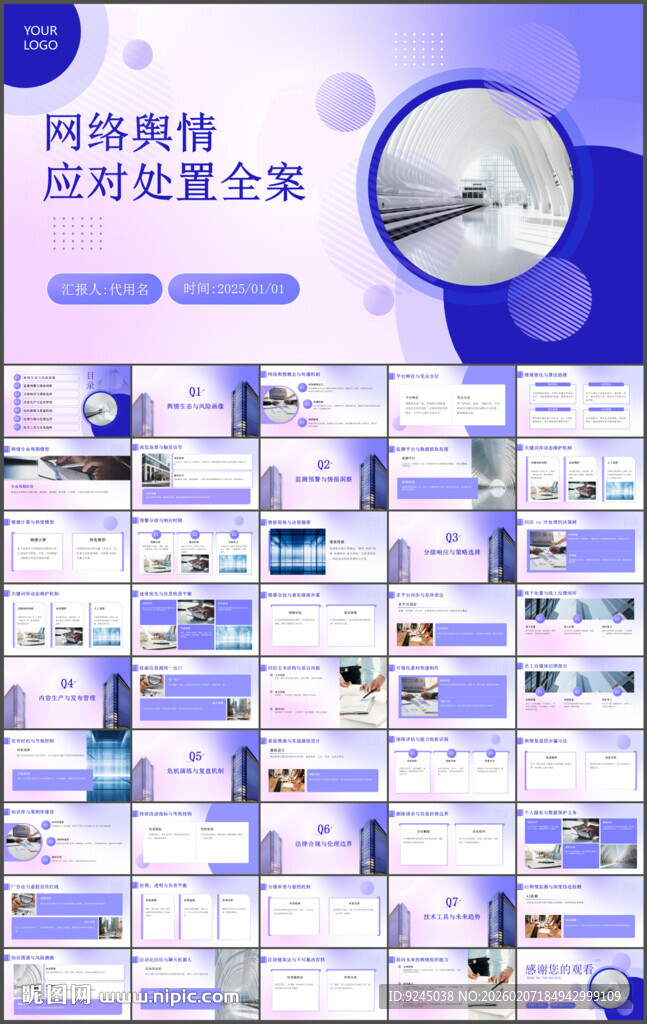 网络舆情应对处置等ppt