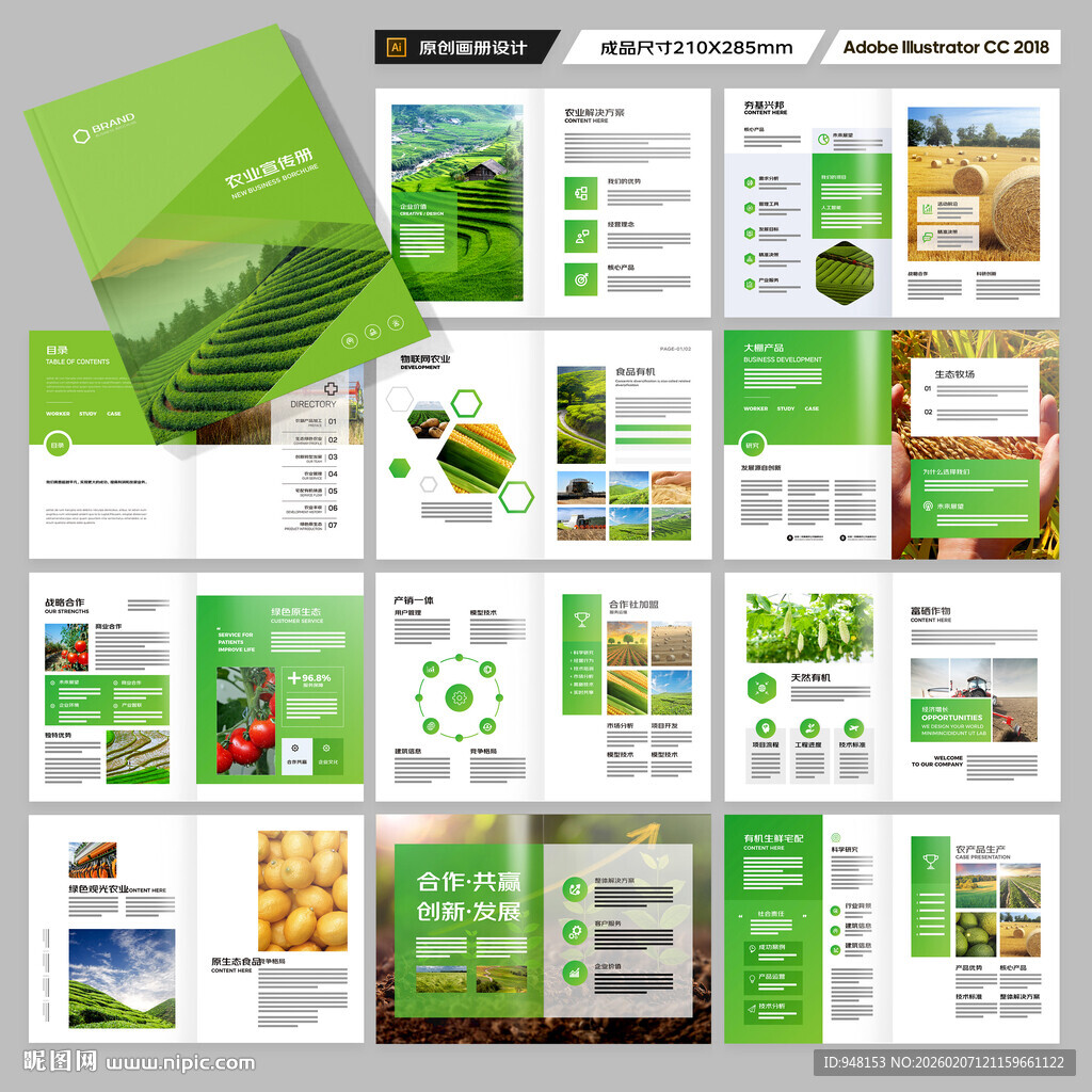 农业科技画册
