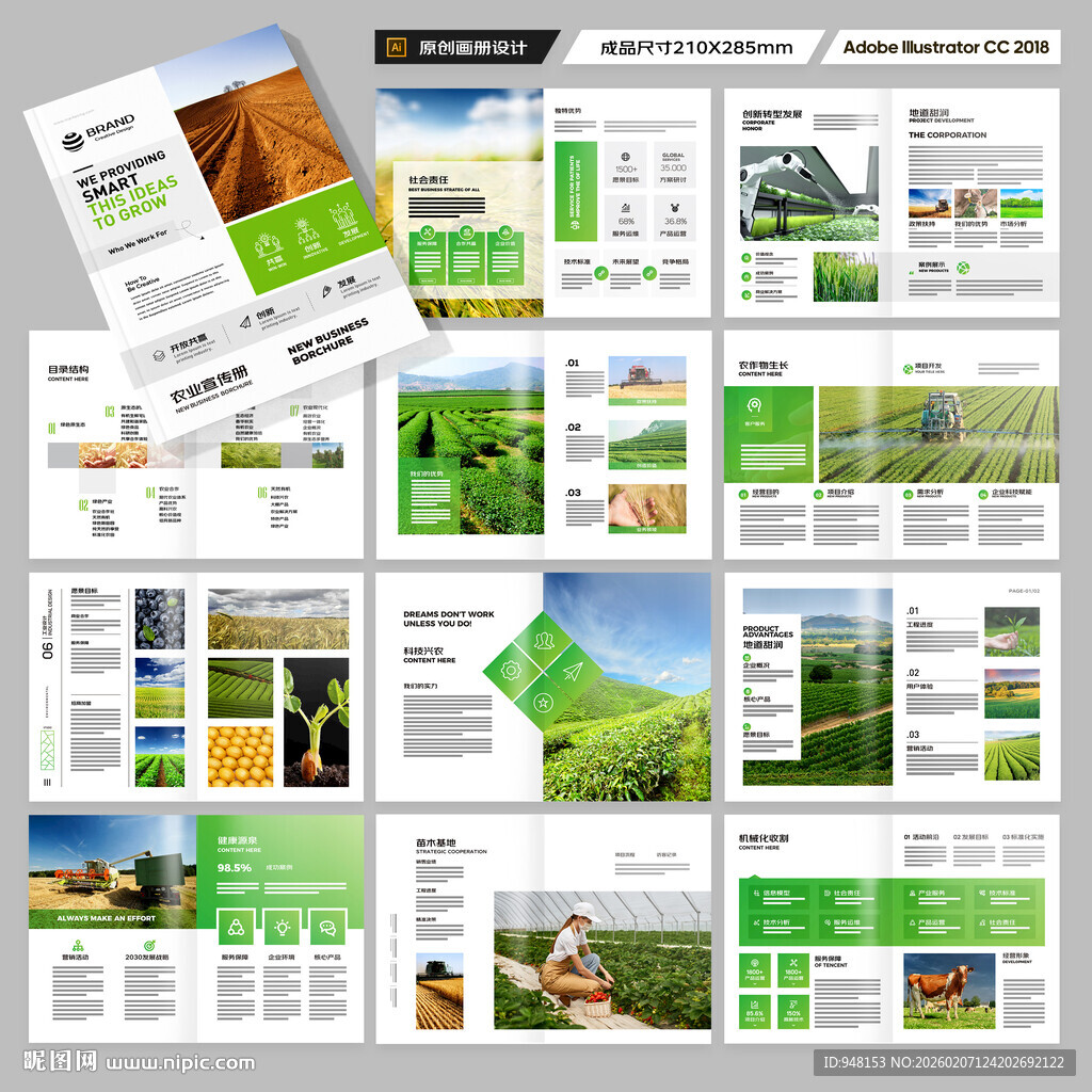 农业宣传册
