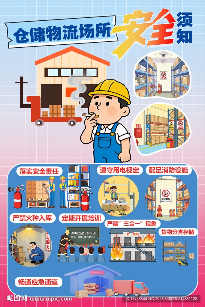 仓储物流安全须知